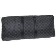 Louis Vuitton Damier Graphite Keepall Bandouliere 55 Duffle N41413 DU2193 134691