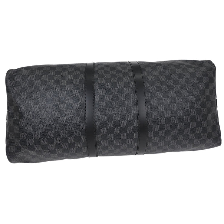 Louis Vuitton Damier Graphite Keepall Bandouliere 55 Duffle N41413 DU2193 134691