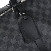 Louis Vuitton Damier Graphite Keepall Bandouliere 55 Duffle N41413 DU2193 134691
