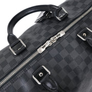 Louis Vuitton Damier Graphite Keepall Bandouliere 55 Duffle N41413 DU2193 134691