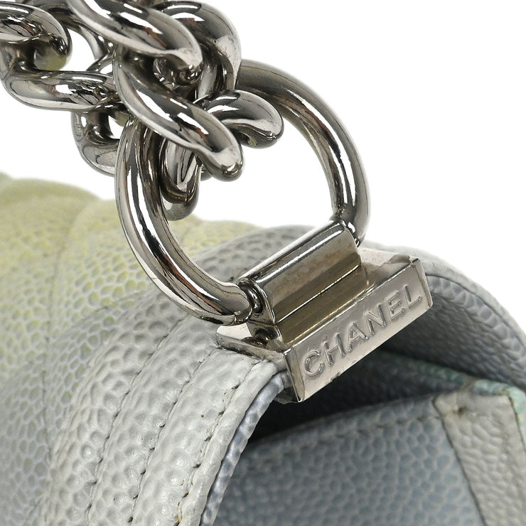 Boy Chanel Pastel Color Calfskin Medium Shoulder Bag 134692