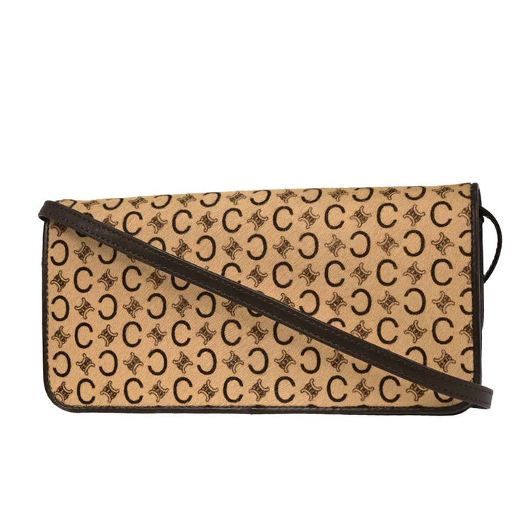 Celine * Beige Pony Hair C Macadam Shoulder Bag MC01/1 134695