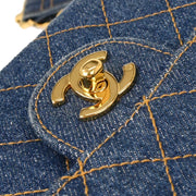 Chanel Denim Blue Backpack 134699