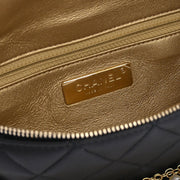 Chanel Black Calfskin All About Chains Bum Bag 134707