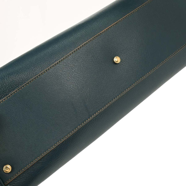 Cartier Dark Green Marcello Handbag EUMG 134711