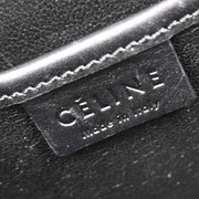 Celine Off-white Black Nano Luggage Tote Handbag W-CU-2188 134712