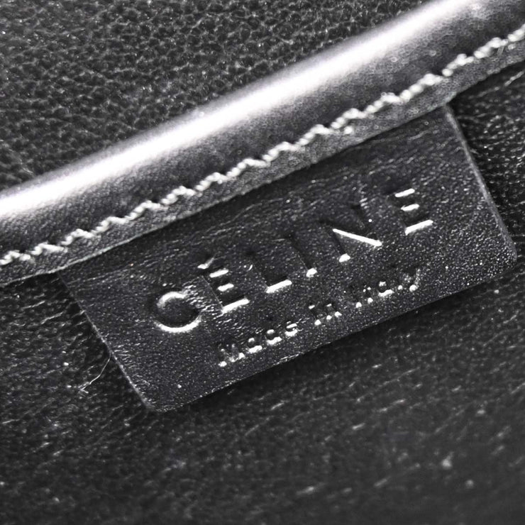 Celine Off-white Black Nano Luggage Tote Handbag W-CU-2188 134712