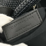 Saint Laurent Black Raffia Tassel Tote Handbag TCT490793¥0918 134716