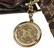 Celine Brown Canvas Macadam Handbag WC-ST-0059 134720