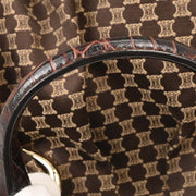 Celine Brown Canvas Macadam Handbag WC-ST-0059 134720