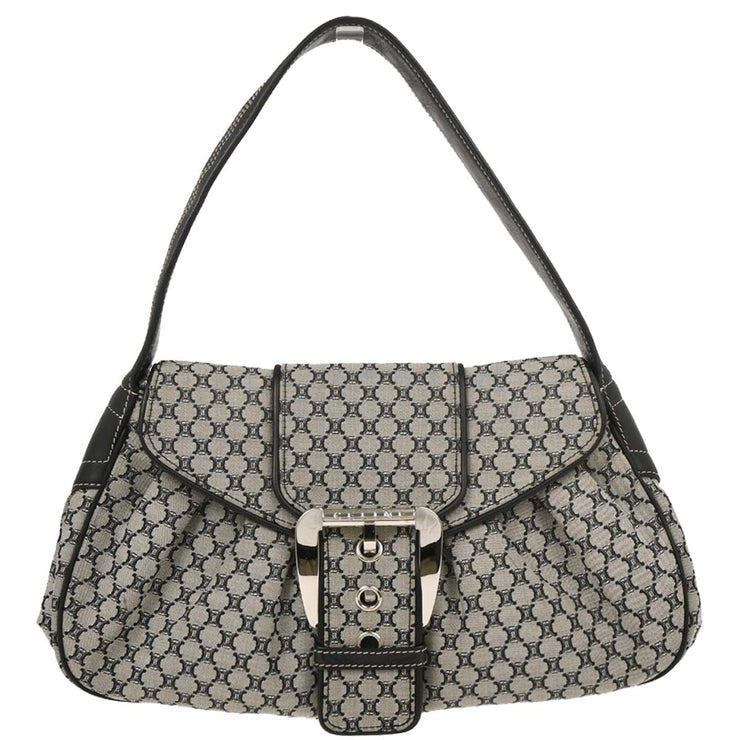 Celine Gray Canvas Macadam Handbag CE00/34 134723