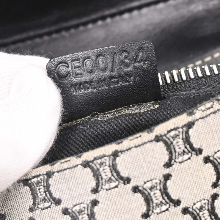 Celine Gray Canvas Macadam Handbag CE00/34 134723