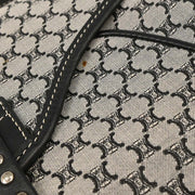 Celine Gray Canvas Macadam Handbag YS00/45 134724