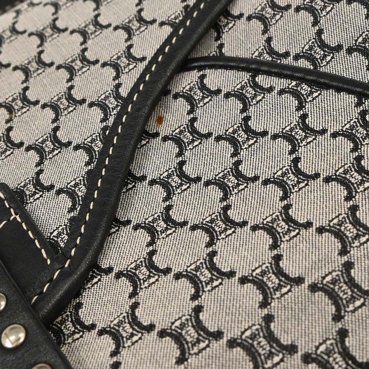 Celine Gray Canvas Macadam Handbag YS00/45 134724