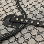 Celine Gray Canvas Macadam Handbag YS00/45 134724