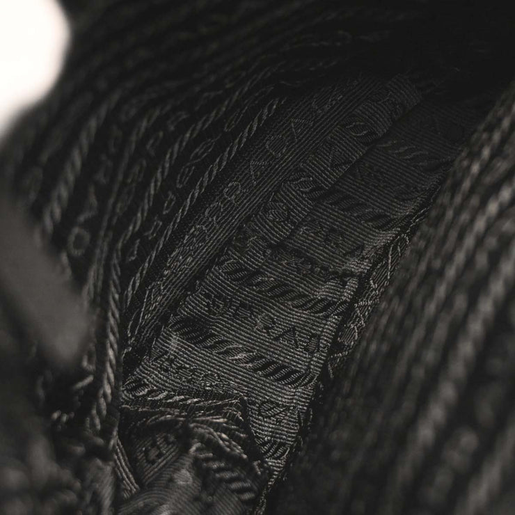 Prada Black Nylon Shoulder Bag 161 134725