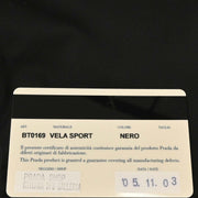 Prada Black Nylon Shoulder Bag 161 134725