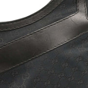 Gucci Black Canvas GG Queen Hobo Handbag 189885 001013 134727