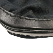 Gucci Black Canvas GG Queen Hobo Handbag 189885 001013 134727