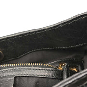 Gucci Black Canvas GG Queen Hobo Handbag 189885 001013 134727