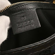 Gucci Black Canvas GG Queen Hobo Handbag 189885 001013 134727