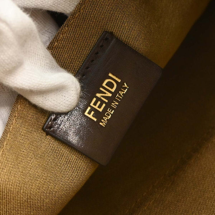 Fendi Brown Zucca Handbag 8BL104¥JWU 109¥2384 134729