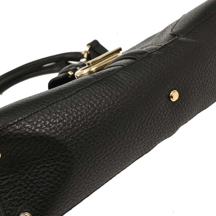 Gucci Black Leather Handbag 130995 467891 134730