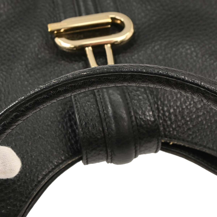 Gucci Black Leather Handbag 130995 467891 134730