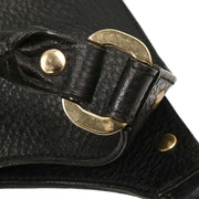 Gucci Black Leather Handbag 130995 467891 134730