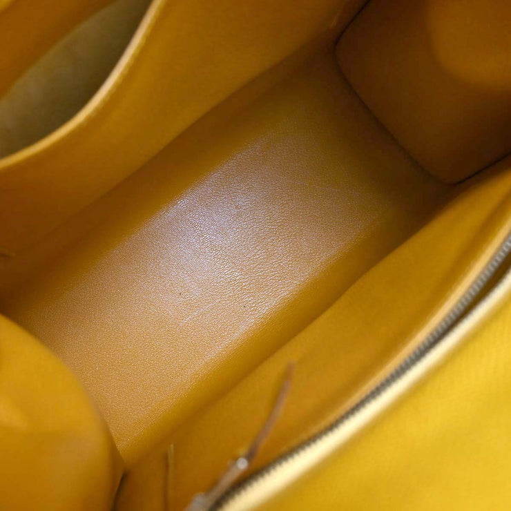Hermes Jaune Courchevel Kelly Sport GM Shoulder Bag  Circle:X 29X 134735