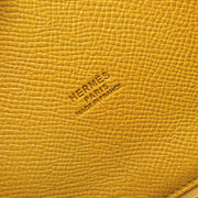 Hermes Jaune Courchevel Kelly Sport GM Shoulder Bag  Circle:X 29X 134735