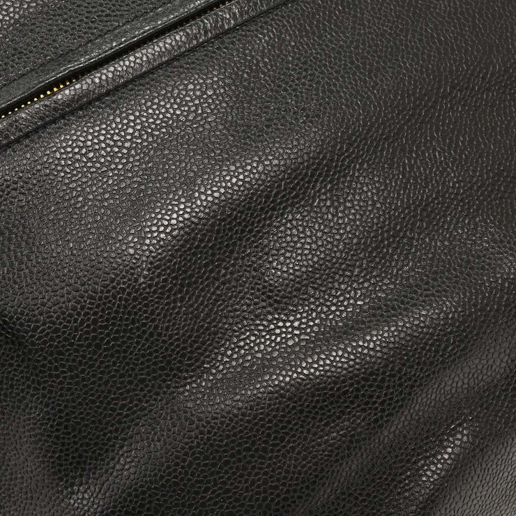 Chanel Black Calfskin Shoulder Bag 134736