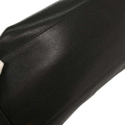 Chanel Black Calfskin Shoulder Bag 134736