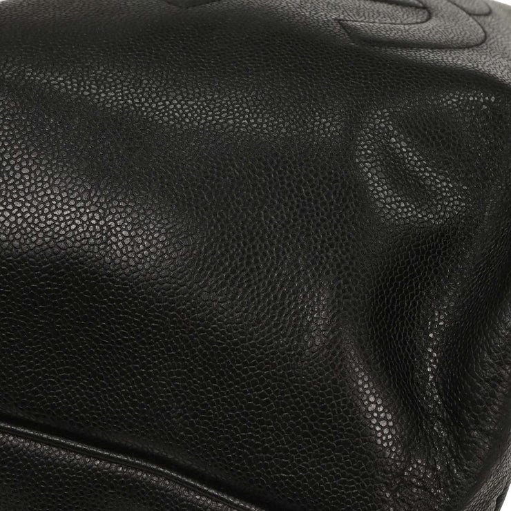 Chanel Black Calfskin Shoulder Bag 134736
