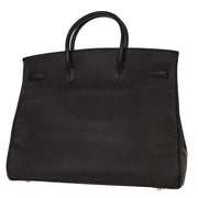 Hermes Black Ardennes Birkin 40 Handbag C.30Square:B 134739