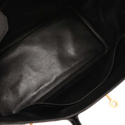 Hermes Black Ardennes Birkin 40 Handbag C.30Square:B 134739