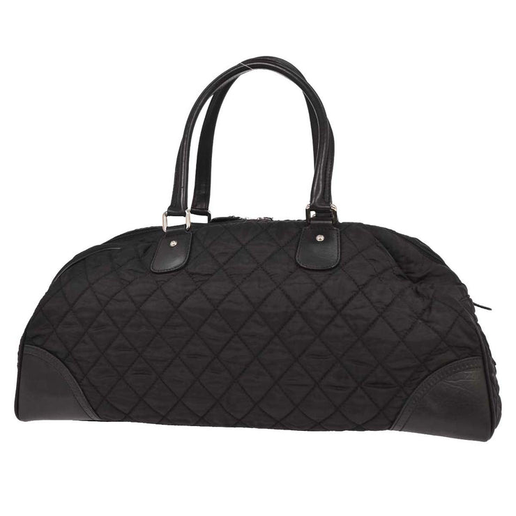 Chanel Black Paris New-York Travel Duffle Bag 134740