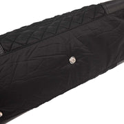 Chanel Black Paris New-York Travel Duffle Bag 134740