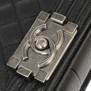 Boy Chanel Black Calfskin Medium Shoulder Bag 134742