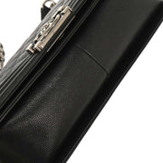 Boy Chanel Black Calfskin Medium Shoulder Bag 134742