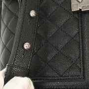 Boy Chanel Black Calfskin Medium Shoulder Bag 134742