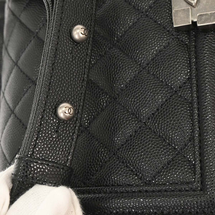 Boy Chanel Black Calfskin Medium Shoulder Bag 134742