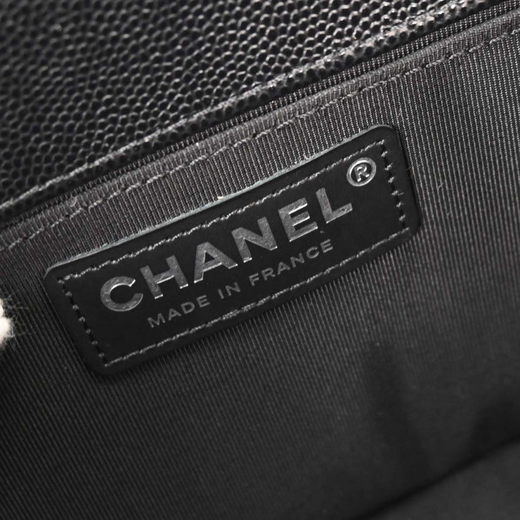 Boy Chanel Black Calfskin Medium Shoulder Bag 134742