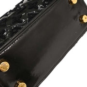 Louis Vuitton Black Monogram Fascination Lockit BB Handbag M40604 TJ2197 134746