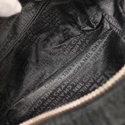 Chanel Black Canvas Chain Print Handbag 134749