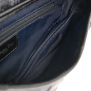 Christian Dior Navy Canvas Flight Trotter Saddle Handbag 06-RU-0095 134750