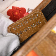 Christian Dior Multicolor Floral Saddle Handbag 06-RU-1015 134751