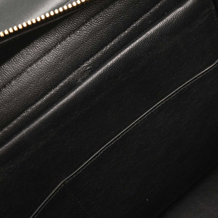 Celine Black White Trapeze 2way Handbag U-CU-0114 134753
