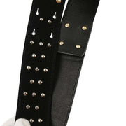 Chloe Black Suede Paraty 2way Handbag 04-12-50-65 B1HH4G 134754