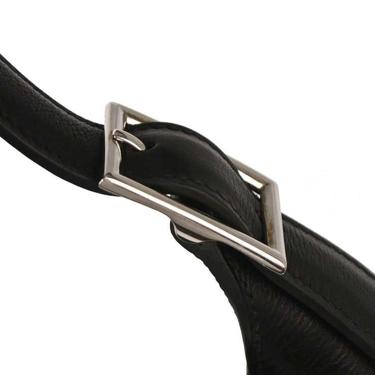 Hermes Black Evergrain Trim 38 Handbag PSquare:J79 134755